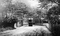 A-tram-on-the-circular-route-passing-Holmhurst-St-Mary-on-the-Ridge.-1905.